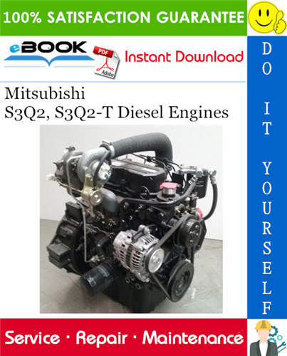 Thumbnail ☆☆ Best ☆☆ Mitsubishi S3Q2, S3Q2-T Diesel Engines Service Repair Manual 
