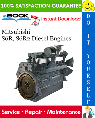 Thumbnail ☆☆ Best ☆☆ Mitsubishi S6R, S6R2 Diesel Engines Service Repair Manual 