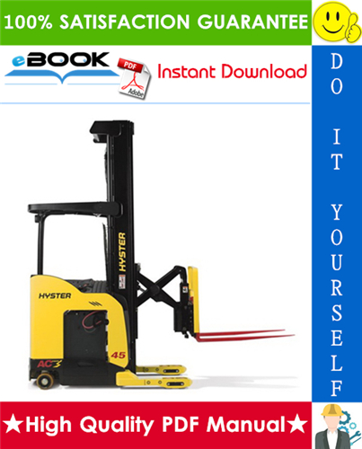 Thumbnail ☆☆ Best ☆☆ Hyster N35ZRS, N40ZRS, N30ZDRS (A265) Lift Trucks Service Repair Manual