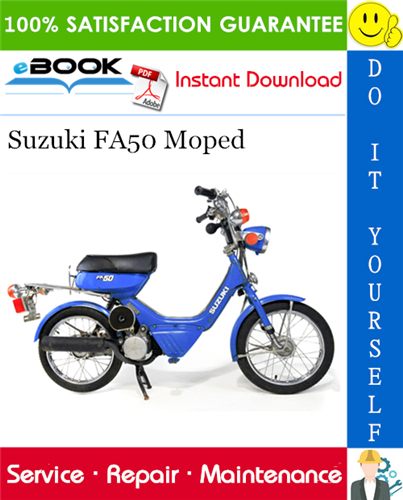 Thumbnail ☆☆ Best ☆☆ Suzuki FA50 Moped Scooter Service Repair Manual