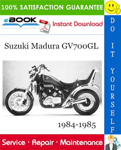 Thumbnail ☆☆ Best ☆☆ Suzuki Madura GV700GL Motorcycle Service Repair Manual 1984-1985 Download
