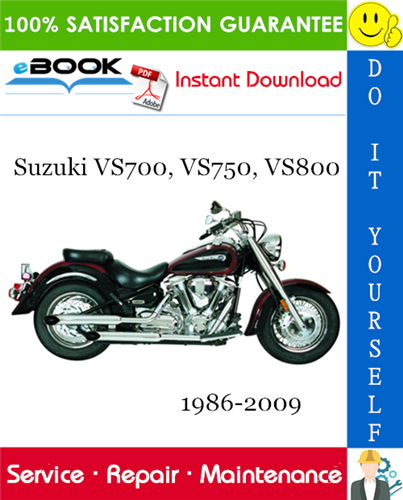 Thumbnail ☆☆ Best ☆☆ Suzuki VS700, VS750, VS800 Motorcycle Service Repair Manual 1986-2009 Download Thumbnail ☆☆ Best ☆☆ Suzuki VS700, VS750, VS800 Motorcycle Service Repair Manual 1986-2009 Download