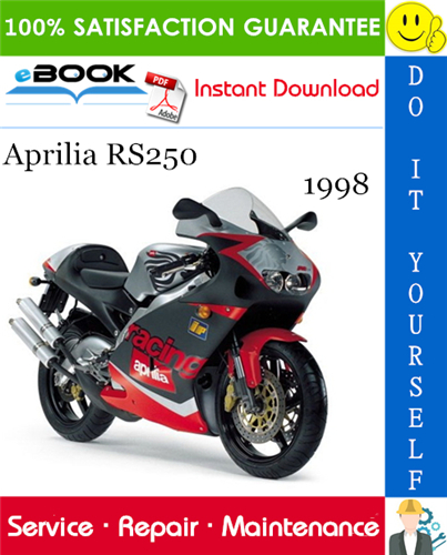 Thumbnail ☆☆ Best ☆☆ 1998 Aprilia RS250 Motorcycle Service Repair Manual 