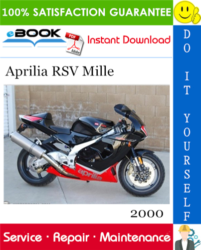 Thumbnail ☆☆ Best ☆☆ 2000 Aprilia RSV Mille Motorcycle Service Repair Manual 