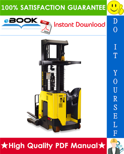 Thumbnail ☆☆ Best ☆☆ Hyster N25XMDR2, N30XMR2, N40XMR2 (B470) Electric Forklift Trucks Service Repair Manual