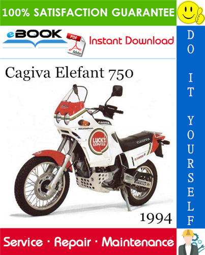 Thumbnail ☆☆ Best ☆☆ 1994 Cagiva Elefant 750 Motorcycle Service Repair Manual Thumbnail ☆☆ Best ☆☆ 1994 Cagiva Elefant 750 Motorcycle Service Repair Manual