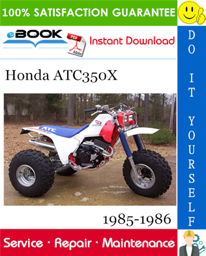 Thumbnail ☆☆ Best ☆☆ Honda ATC350X Service Repair Manual 1985-1986 Download Thumbnail ☆☆ Best ☆☆ Honda ATC350X Service Repair Manual 1985-1986 Download