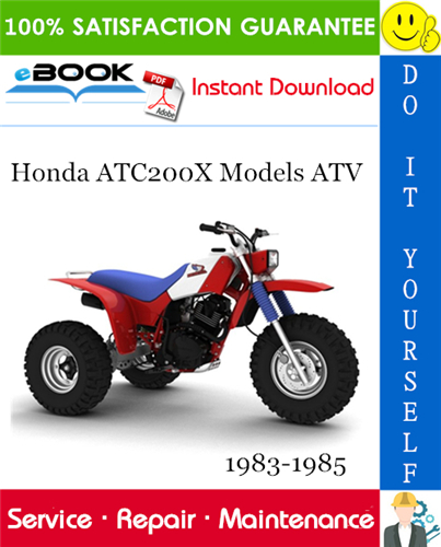 Thumbnail ☆☆ Best ☆☆ Honda ATC200X Models ATV Service Repair Manual 1983-1985 Download Thumbnail ☆☆ Best ☆☆ Honda ATC200X Models ATV Service Repair Manual 1983-1985 Download