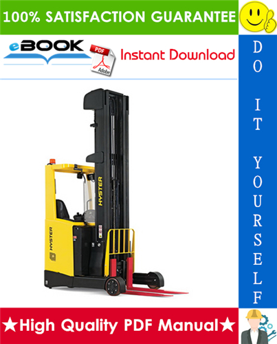 Thumbnail ☆☆ Best ☆☆ Hyster R1.4, R1.4H, R1.6, R1.6H, R1.6N, R2.0, R2.0H, R2.0W, R2.5 (C435) Electric Reach Trucks Service Repair Manual