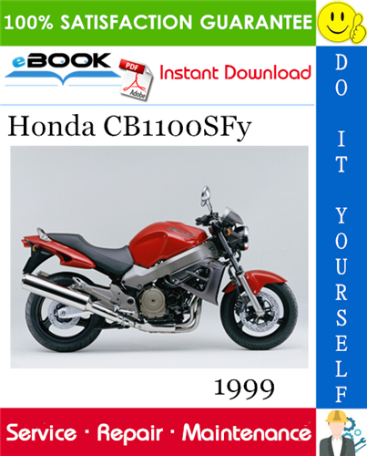 Thumbnail ☆☆ Best ☆☆ 1999 Honda CB1100SFy Motorcycle Service Repair Manual 