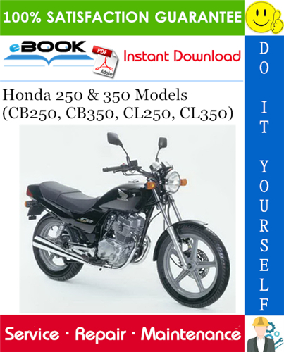 Thumbnail ☆☆ Best ☆☆ Honda 250 & 350 Models (CB250, CB350, CL250, CL350) Motorcycle Service Repair Manual Thumbnail ☆☆ Best ☆☆ Honda 250 & 350 Models (CB250, CB350, CL250, CL350) Motorcycle Service Repair Manual