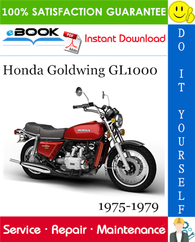 Thumbnail ☆☆ Best ☆☆ Honda Goldwing GL1000 Motorcycle Service Repair Manual 1975-1979 Download