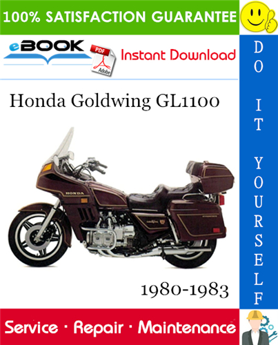 Thumbnail ☆☆ Best ☆☆ Honda Goldwing GL1100 Motorcycle Service Repair Manual 1980-1983 Download