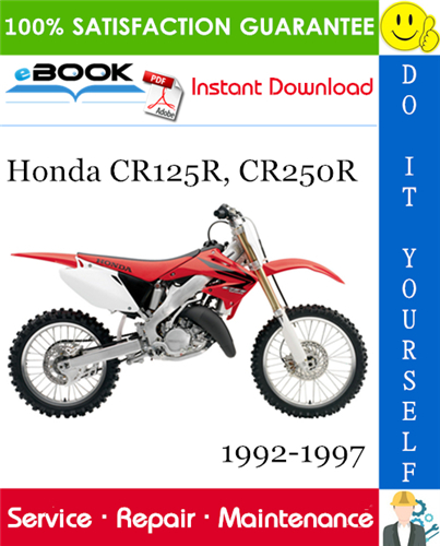 Thumbnail ☆☆ Best ☆☆ Honda CR125R, CR250R Motorcycle Service Repair Manual 1992-1997 Download Thumbnail ☆☆ Best ☆☆ Honda CR125R, CR250R Motorcycle Service Repair Manual 1992-1997 Download