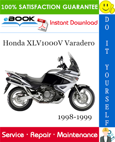 Thumbnail ☆☆ Best ☆☆ Honda XLV1000V Varadero Motorcycle Service Repair Manual 1998-1999 Download