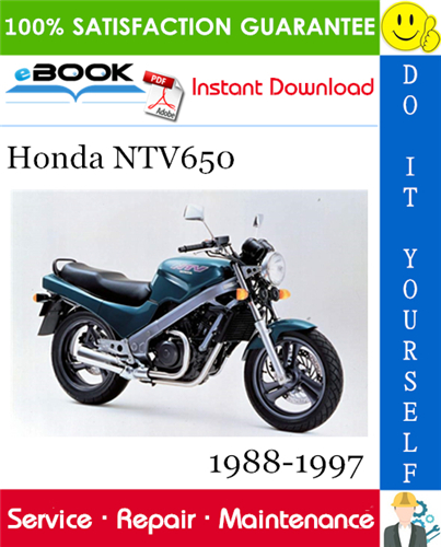Thumbnail ☆☆ Best ☆☆ Honda NTV650 Motorcycle Service Repair Manual 1988-1997 Download