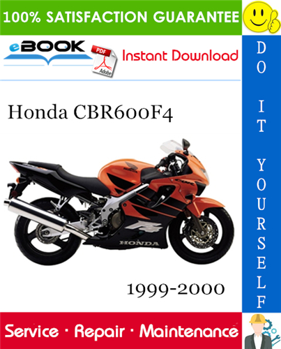 Thumbnail ☆☆ Best ☆☆ Honda CBR600F4 Motorcycle Service Repair Manual 1999-2000 Download