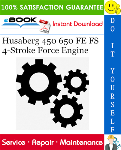 Thumbnail ☆☆ Best ☆☆ Husaberg 450 650 FE FS 4-Stroke Force Engine Service Repair Manual