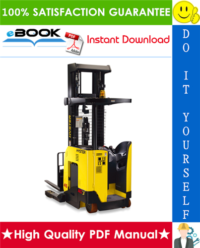 Thumbnail ☆☆ Best ☆☆ Hyster N45ZR2, N35ZDR2 (D264) Reach Truck Forklifts Service Repair Manual