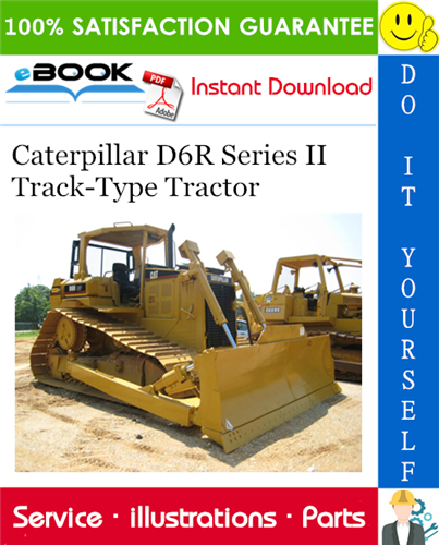 Thumbnail ☆☆ Best ☆☆ Caterpillar D6R Series II Track-Type Tractor Parts Manual