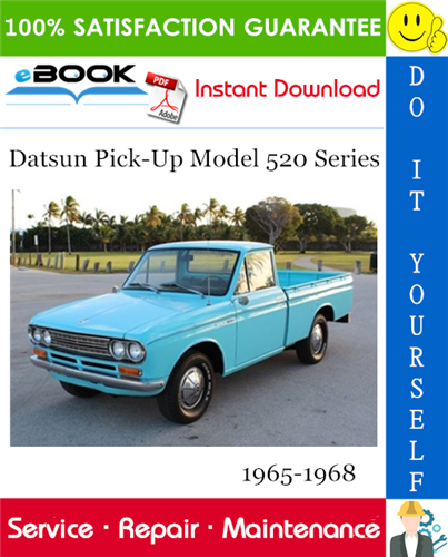Thumbnail ☆☆ Best ☆☆ Datsun Pick-Up Model 520 Series Service Repair Manual 1965-1968 Download Thumbnail ☆☆ Best ☆☆ Datsun Pick-Up Model 520 Series Service Repair Manual 1965-1968 Download