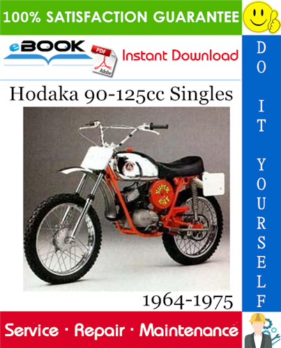 Thumbnail ☆☆ Best ☆☆ Hodaka 90-125cc Singles Motorcycle Service Repair Manual 1964-1975 Download