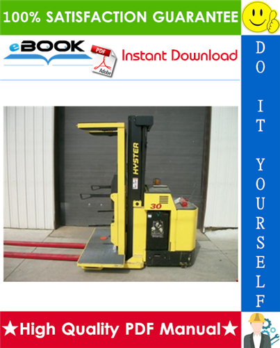 Thumbnail ☆☆ Best ☆☆ Hyster R30XM2, R30XMA2, R30XMF2 (G118) Electric Narrow Aisle Order Picker Service Repair Manual