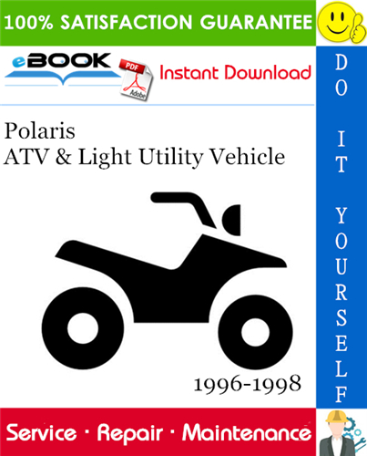 Thumbnail ☆☆ Best ☆☆ Polaris ATV & Light Utility Vehicle Service Repair Manual 1996-1998 Download