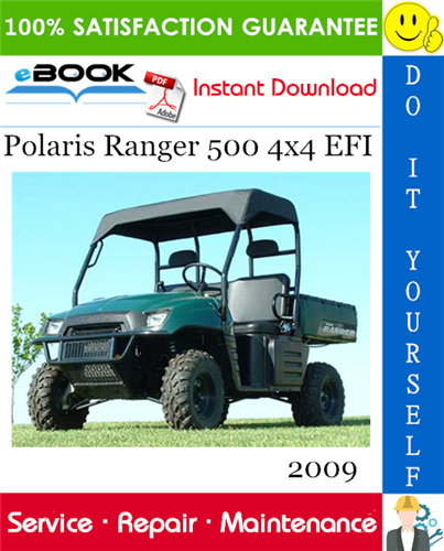 Thumbnail ☆☆ Best ☆☆ 2009 Polaris Ranger 500 4x4 EFI UTV Service Repair Manual 