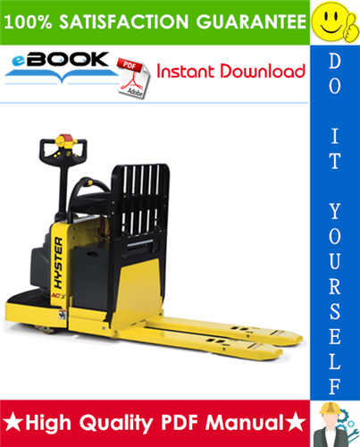 Thumbnail ☆☆ Best ☆☆ Hyster W45XT (A215) Pallet Truck Service Repair Manual