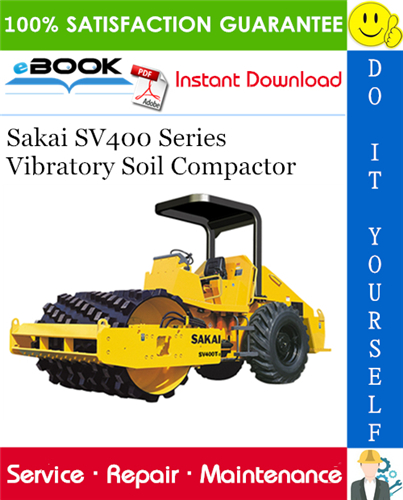 Thumbnail ☆☆ Best ☆☆ Sakai SV400 Series Vibratory Soil Compactor Service Repair Manual