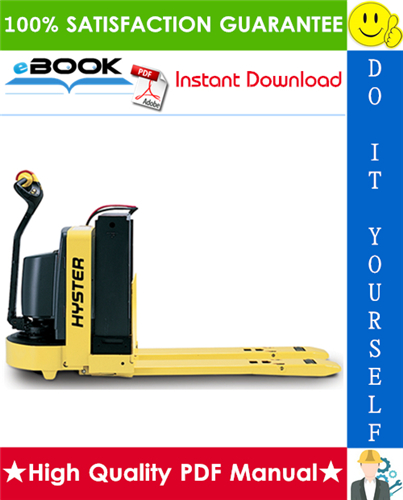 Thumbnail ☆☆ Best ☆☆ Hyster W65Z (A229) WALKIE Pallet Truck Service Repair Manual