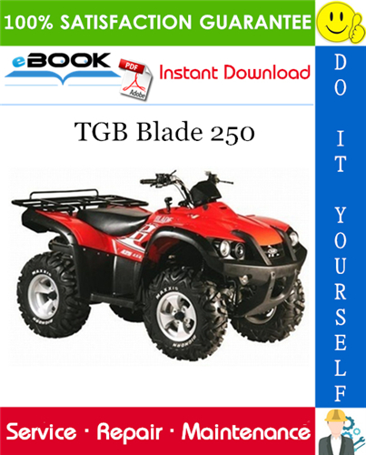Thumbnail ☆☆ Best ☆☆ TGB Blade 250 ATV Service Repair Manual Thumbnail ☆☆ Best ☆☆ TGB Blade 250 ATV Service Repair Manual