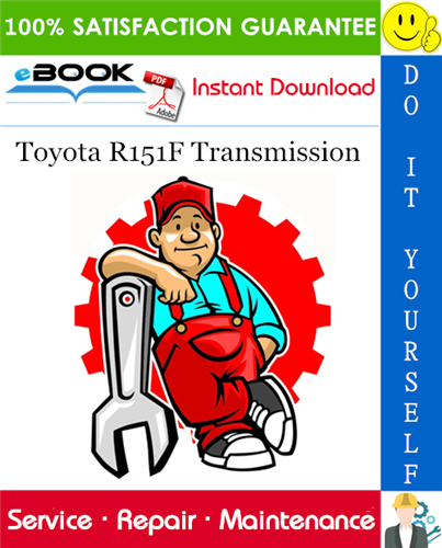 Thumbnail ☆☆ Best ☆☆ Toyota R151F Transmission Service Repair Manual