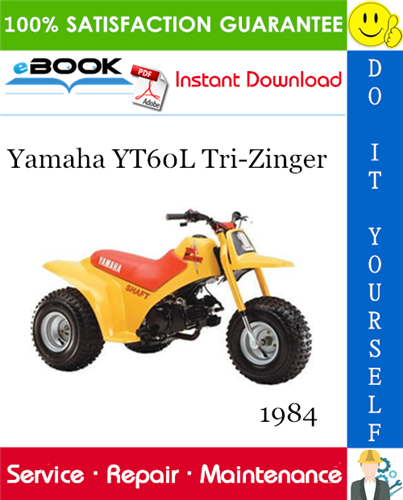 Thumbnail ☆☆ Best ☆☆ 1984 Yamaha YT60L Tri-Zinger ATV Service Repair Manual 