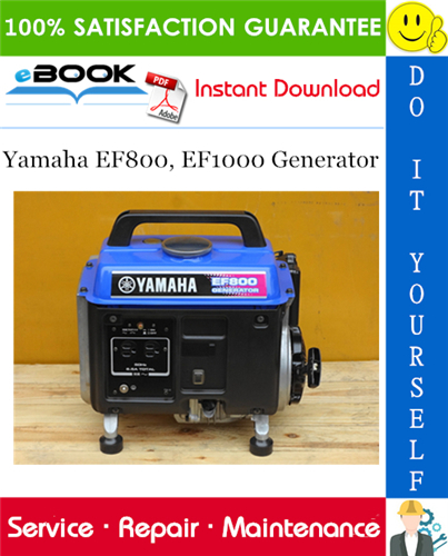 Thumbnail ☆☆ Best ☆☆ Yamaha EF800, EF1000 Generator Service Repair Manual 