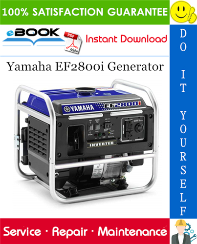 Thumbnail ☆☆ Best ☆☆ Yamaha EF2800i Generator Service Repair Manual 