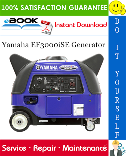 Thumbnail ☆☆ Best ☆☆ Yamaha EF3000iSE Generator Service Repair Manual 