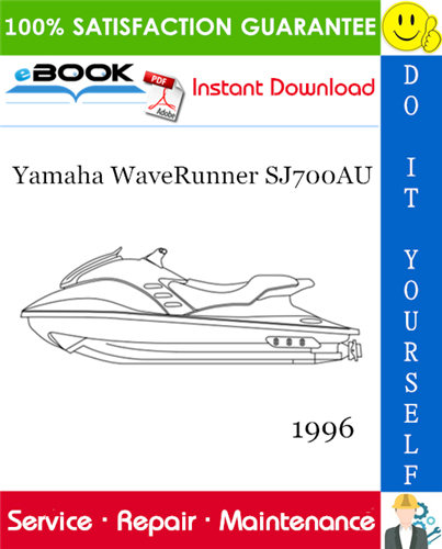 Thumbnail ☆☆ Best ☆☆ 1996 Yamaha WaveRunner SJ700AU Service Repair Manual