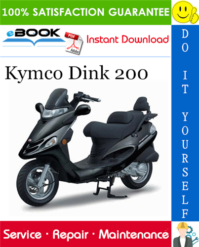 Thumbnail ☆☆ Best ☆☆ Kymco Dink 200 Scooter Service Repair Manual 