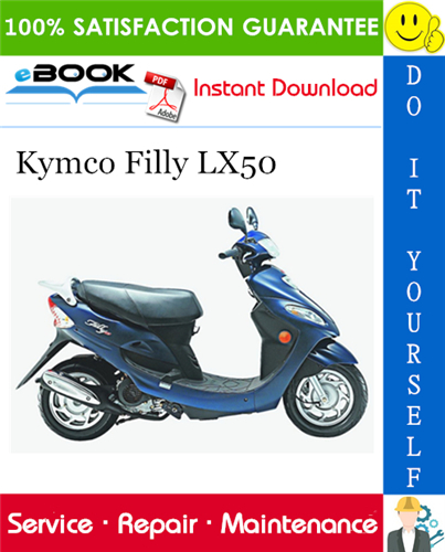 Thumbnail ☆☆ Best ☆☆ Kymco Filly LX50 Scooter Service Repair Manual 