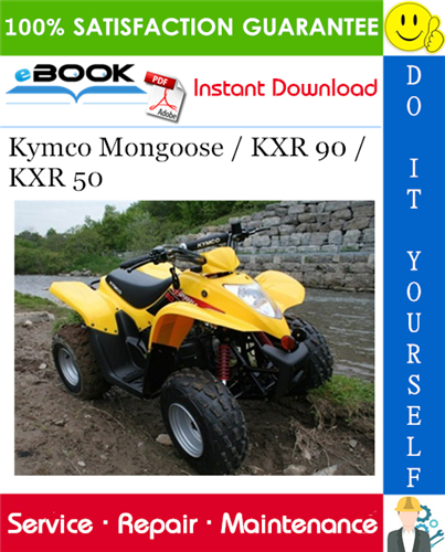 Thumbnail ☆☆ Best ☆☆ Kymco Mongoose / KXR 90 / KXR 50 ATV Service Repair Manual 