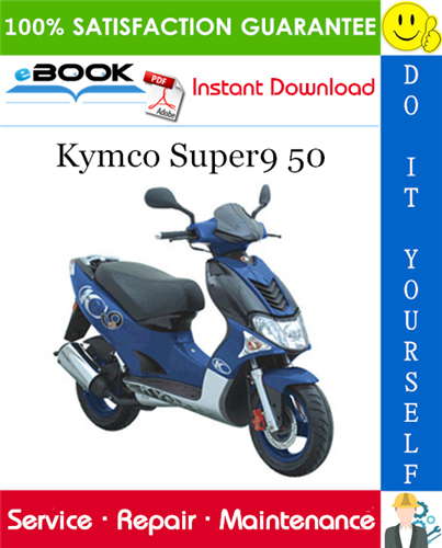 Thumbnail ☆☆ Best ☆☆ Kymco Super9 50 Scooter Service Repair Manual 