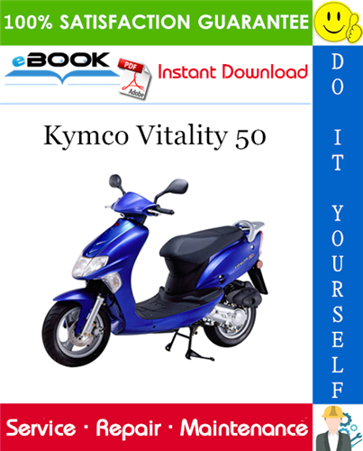 Thumbnail ☆☆ Best ☆☆ Kymco Vitality 50 Scooter Service Repair Manual 
