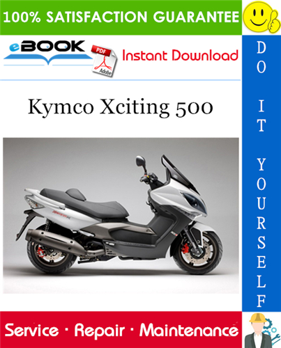 Thumbnail ☆☆ Best ☆☆ Kymco Xciting 500 Scooter Service Repair Manual 