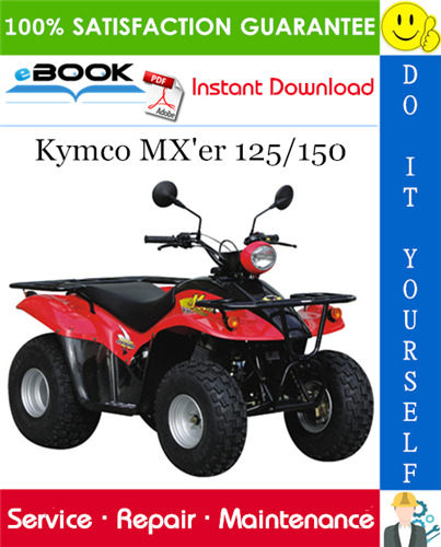 Thumbnail ☆☆ Best ☆☆ Kymco MXer 125/150 ATV Service Repair Manual 