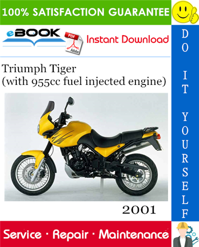 Thumbnail ☆☆ Best ☆☆ 2001 Triumph Tiger (with 955cc fuel injected engine) Motorcycle Service Repair Manual 