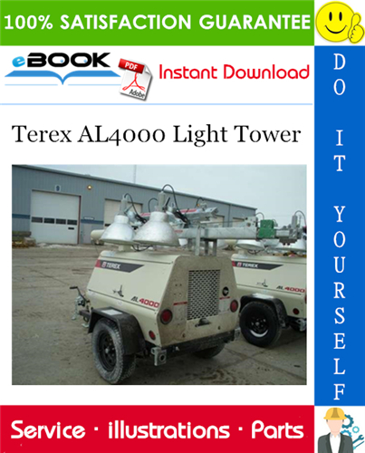 Thumbnail ☆☆ Best ☆☆ Terex AL4000 Light Tower Parts Manual