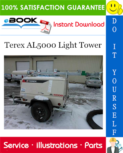 Thumbnail ☆☆ Best ☆☆ Terex AL5000 Light Tower Parts Manual