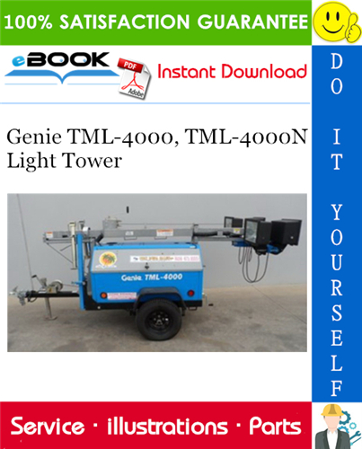Thumbnail ☆☆ Best ☆☆ Genie TML-4000, TML-4000N Light Tower Parts Manual